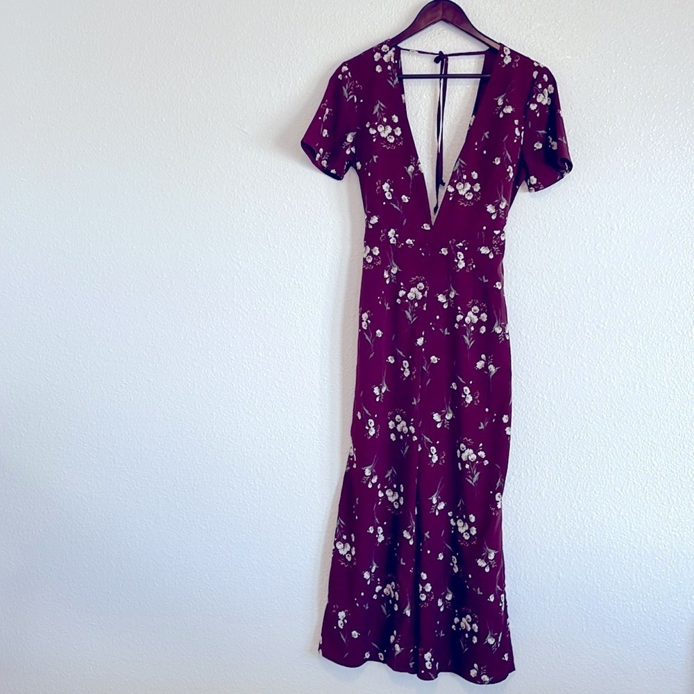 Sadie & Sage Floral Jumpsuit Sz Small - Picture 2 of 9